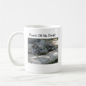 Lustiger Alligator Kaffeetasse (Links)