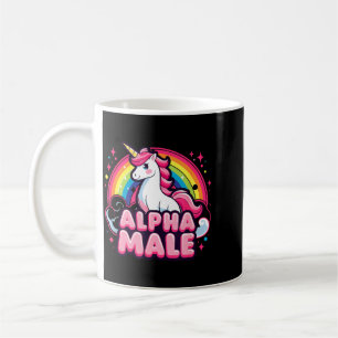 Lustiger Alpha-Mann Ironischer Sarkastischer Humor Kaffeetasse
