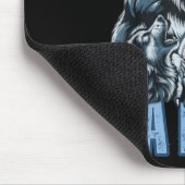 Lustiger Alpha-Wolf-Vater braucht einen Par-Meme C Mousepad (Ecke)