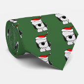 Lustiger alter englischer Schäferhund in der Krawatte (Gerollt)