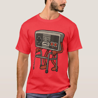 Lustiger alter Gamer Gaming Retro 80er 90er Videos T-Shirt