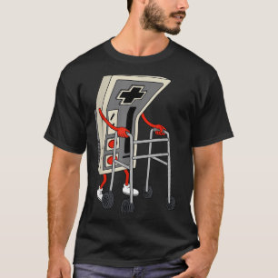 Lustiger alter Gamer Gaming Retro 80er 90er Videos T-Shirt