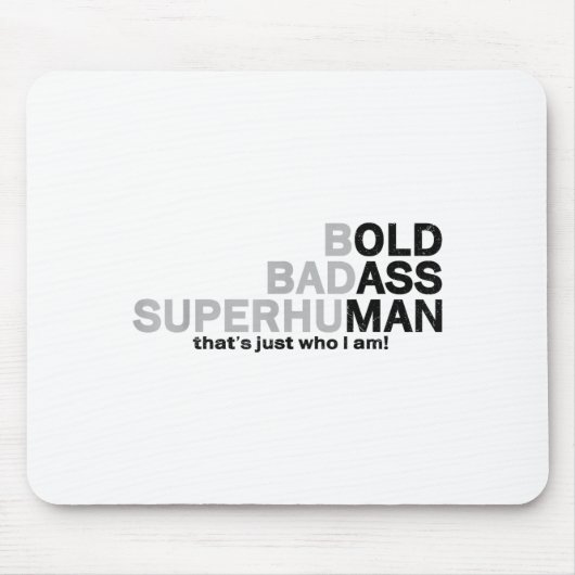 Lustiger alter Mann, der Gag Dad Opa Ehemann Vater Mousepad (Vorne)
