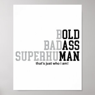 Lustiger alter Mann, der Gag Dad Opa Ehemann Vater Poster