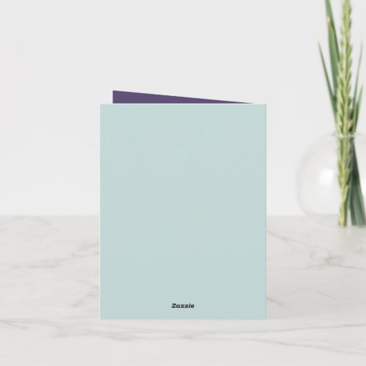 lustiger alter Mann hinzufügen Nachricht Karte (Rückseite)