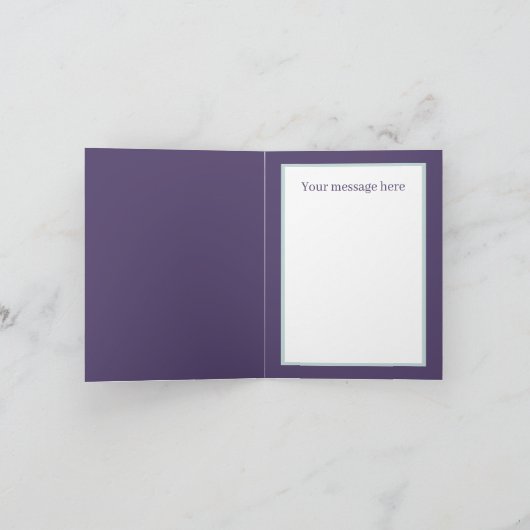 lustiger alter Mann hinzufügen Nachricht Karte (Innenseite)