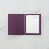 lustiger alter Mann Karte (Innenseite)