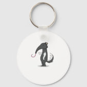 Lustiger Ameisenbär Schlüsselanhänger (Vorderseite)