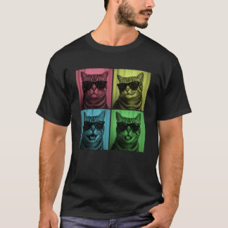 Lustiger American Shorthair-Katzenliebhaber Cute P T-Shirt