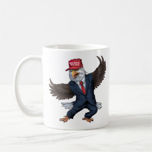 Lustiger Amerikanischer Adler  Kaffeetasse