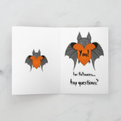 Lustiger amorous romantischer karte (Innenseite)