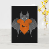 Lustiger amorous romantischer karte (Gelbe Blume)