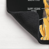 Lustiger Anatomie Deutscher Schäferhund Besitzer Mousepad (Ecke)