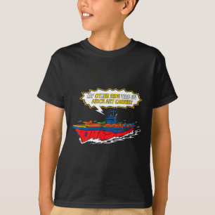 Lustiger anderer Reiseflugzeugträger lustiger Comi T-Shirt