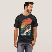 Lustiger Angel-Fischer T-Shirt (Vorne ganz)