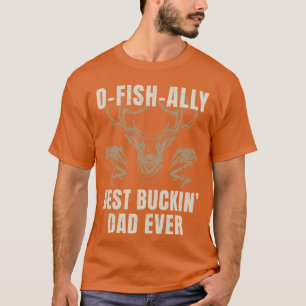 Lustiger Angel- und Jagd- Papa-Fischer-Jäger T-Shirt
