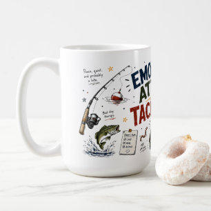 Lustiger Angel-Vater-Becher   Tackle-Box-Humor Kaffeetasse