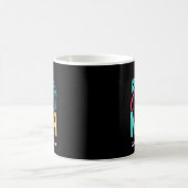 Lustiger Angelfan glücklicher Muttertag passend Kaffeetasse (Mittel)