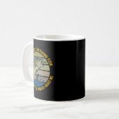 Lustiger Angelspruch Angler Köder Humor Kaffeetasse (Vorderseite Links)