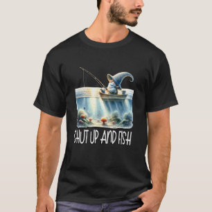 Lustiger Angelspruch für Papa & Opa Life Shut U T-Shirt