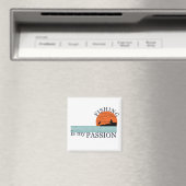 Lustiger Angelspruch Magnet (In Situ (Geschirrspüler))