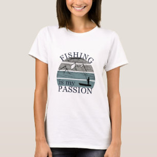 Lustiger Angelspruch T-Shirt