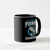 Lustiger Angelspruch Tasse (VorderseiteRechts)