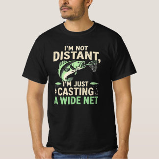 Lustiger Angelwitz Ich bin nicht weit entfernt, so T-Shirt