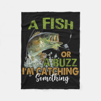Lustiger Angelzitat Ein Fisch Oder Ein Summen Ich Fleecedecke