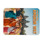 Lustiger Angkor Wat Kambodscha Magnet (Horizontal)