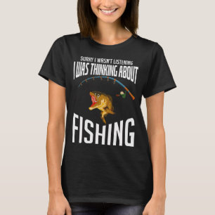 Lustiger Angler Fischer Tier Fisch Angeln T-Shirt