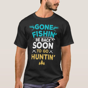 Lustiger Angler Jäger Fischer T-Shirt