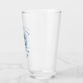 Lustiger Angler Maßgeschneiderte Angler Junggesell Glas (Links)
