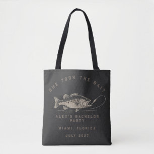 Lustiger Angler Maßgeschneiderte Angler Junggesell Tasche