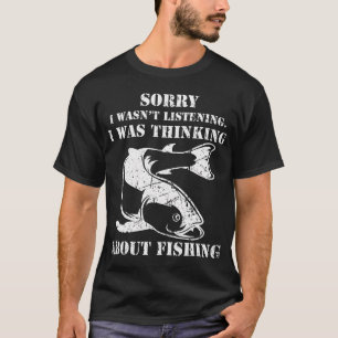 Lustiger Angler-Vater Großvater Entschuldigung ich T-Shirt