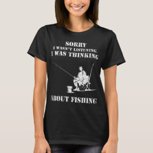 Lustiger Angler-Vater Großvater Entschuldigung Ich T-Shirt