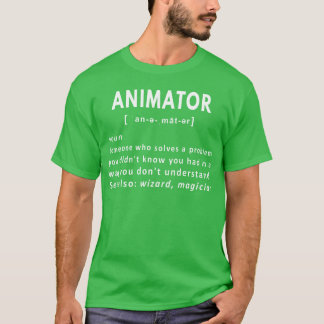 lustiger Animator Substantiv Definition vintage T-Shirt