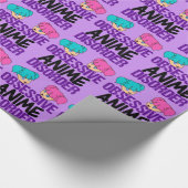 Lustiger Anime besessen gewesen Geschenkpapier (Ecke)
