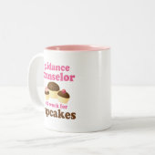 Lustiger Anleitungs-Ratgeber Zweifarbige Tasse (Vorderseite Links)