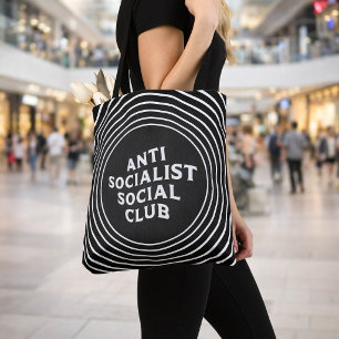 Lustiger Anti-Sozialistischer-Sozial-Club Sozialis Tasche