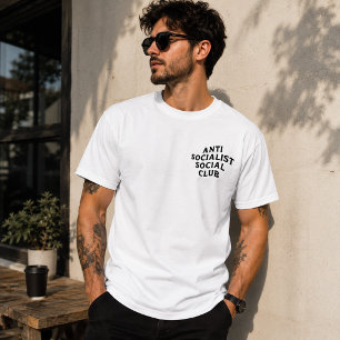 Lustiger Anti-Sozialistischer Sozialclub Sozialism T-Shirt