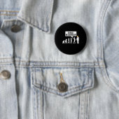 Lustiger Anti-Trump-Evolutions-Politikhumor Button (Beispiel)