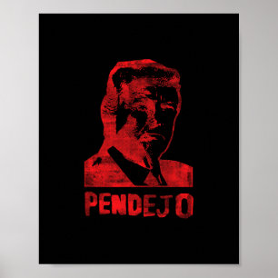 Lustiger Anti-Trump-Widerstand Liberaler Pendejo S Poster