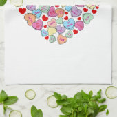 Lustiger Anti Valentinstag Geschirrtuch (Gefaltet)
