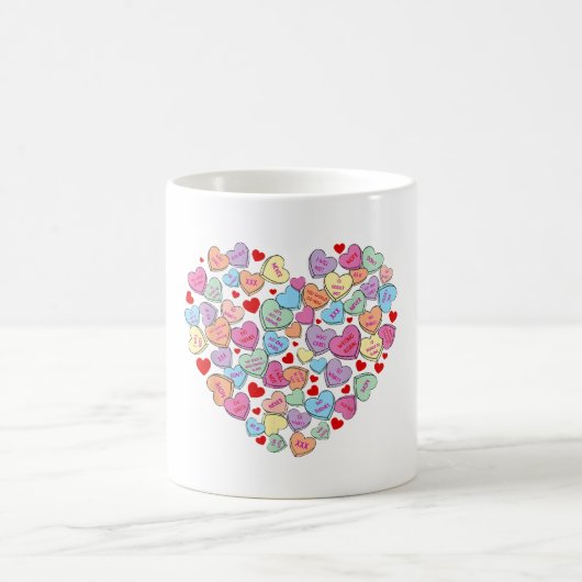 Lustiger Anti Valentinstag Kaffeetasse (Mittel)