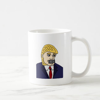 Lustiger Antipolitischer Cartoon donald Trump Kaffeetasse