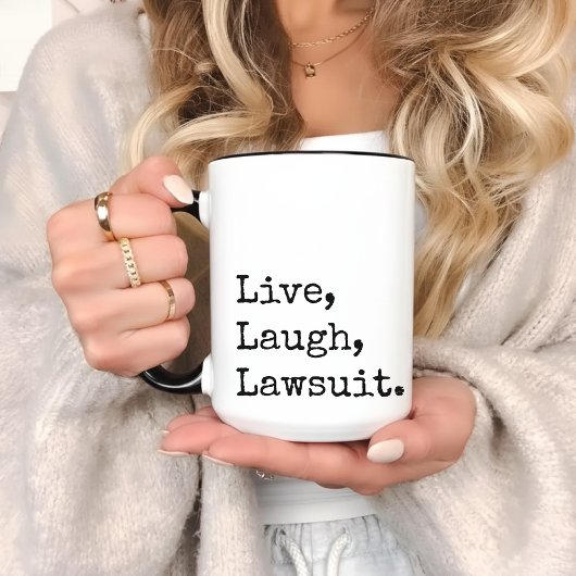 Lustiger Anwalt-Becher für ihn oder sie, Lustiger Tasse