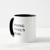Lustiger Anwalt-Becher Rechtsanwaltsbüro-Geschenk  Tasse (Vorderseite Links)