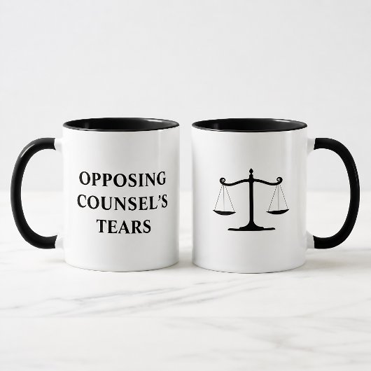 Lustiger Anwalt-Becher Rechtsanwaltsbüro-Geschenk  Tasse