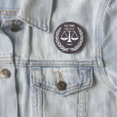 Lustiger Anwalt Geschenk Button (Beispiel)